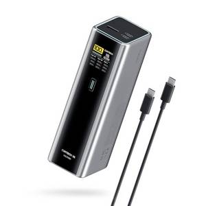  CUKTECH Laptop Powerbank, 20000mAh externer Akku mit 3 Anschlüsse, 140W PD 3.1 externer Akku mit Digitales Display, Kompatibel mit iPhone 16/15, MacBook Pro, Samsung und mehr 