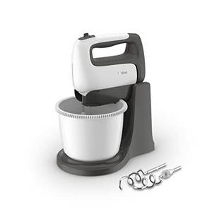  Tefal HT464138 Prep'Mix Hand Mixer with Rotating Bowl 2.5 L 500 W White 