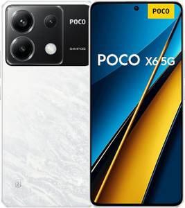 POCO Xiaomi  X6 5G Smartphone 256GB/8GB AMOLED Weiß NEU 