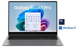 Samsung Book5 Pro 16 (NP960X) Intel Core Ultra 5 16GB+512GB AMOLED 2X-Display Notebook (40,64 cm/16 Zoll, Intel Ultra 5 226V, ARC, 512 GB SSD) 