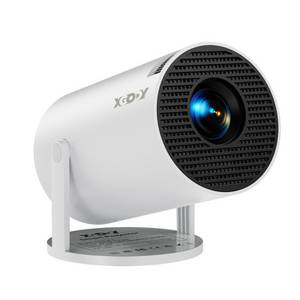 XGODY Gimbal 3 LED-Beamer Mini-Beamer (10000 lm, 8000:1, 1280 x 720 px, Bluetooth Projektor 5G WiFi, LED-Beamer, Projektionsgröße 35-200 Zoll) 