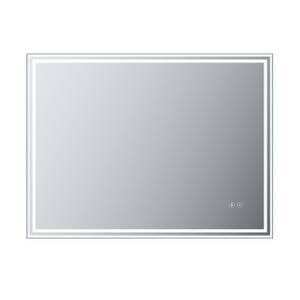 Sonni Badspiegel 120 x 70 / 80 x 60, mit Beleuchtung, Bluetooth-Lautsprecher,...