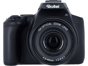  ROLLEI Powerflex 10x Digitalkamera Schwarz, opt. Zoom, 3