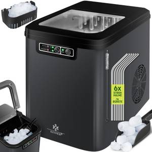 Kesser Eiswürfelmaschine, Eiswürfelbereiter Eiswürfelmaschine Edelstahl Ice...
