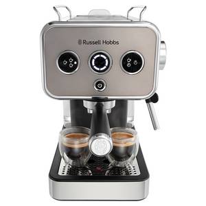 Russell Hobbs Distinctions Titanium Espressomaschine (Titan) 