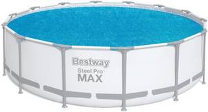 Bestway PE-Solarabdeckplane Ø417cm blau Pool-Solarfolie