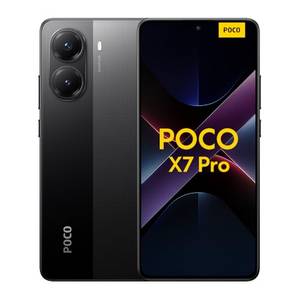  Xiaomi Poco X7 Pro Smartphone, 12+512GB, Schwarz, 50MP Hauptkamera mit OIS, 6000mAh (typ.) Akku mit 90W HyperCharge, IP68, KI-Funktionen (Ladegerät Nicht enthalten) 