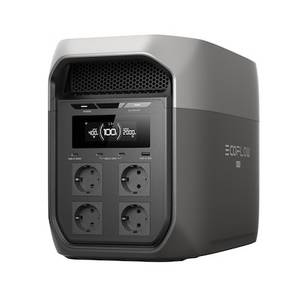 EcoFlow Delta 3 Max Portable Power Station 2048Wh, 2400w  (0% MwSt. gem. § 12 Abs. 3 UStG) 
