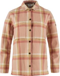 FjÄllrÄven Fjällräven Singi Flannel Overshirt W chalk rose/dusty rose Karobluse