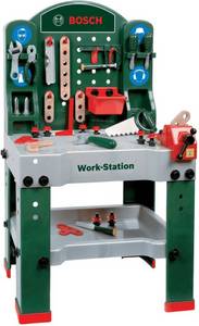 Klein toys Bosch Work Station Werkbank (8580) Kinder-Werkbank