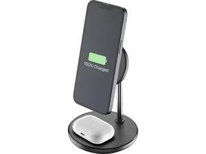  CELLULAR LINE Wireless charger, induktives Ladegerät Apple, Black 