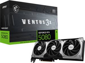 Msi GeForce RTX 5080 Ventus 3X OC Gaming Grafikkarte