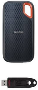 Sandisk Extreme Portable SSD V2 (2TB) Externe inkl. Ultra USB 3.0 (64GB) 