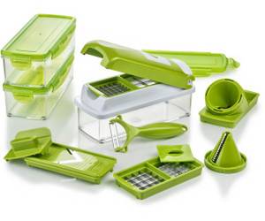 Genius Nicer Dicer smart 16 tlg. kiwi Gemüseschneider-Set
