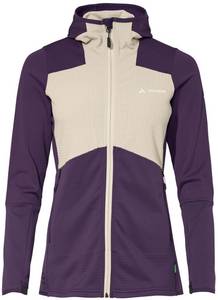 Vaude Women's Monviso Hooded Grid Fleece Jacket eggplant Fleecejacke