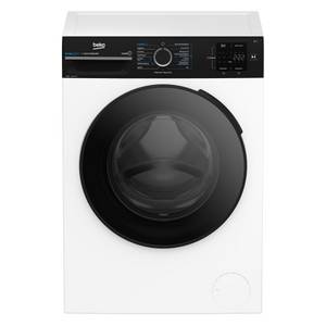 Beko Waschmaschine BM3WFU3841R, 8 kg, 1400 U/min, SteamCure, Coldwash- Wasser- u. Zeitersparnis, Aquawave-Schontrommel 