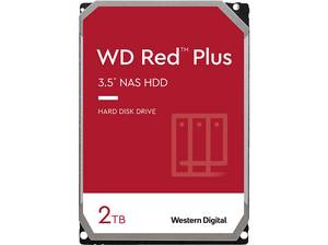  WD Red Plus WDBC9V0020HH1-WRSN Festplatte Retail, 2 TB HDD SATA 6 Gbps, 3,5 Zoll, intern 