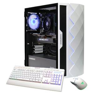 GameMax Diamond WT 7431 Gaming-PC (AMD 7500F, RTX 4060, 32 GB RAM, 1000 GB SSD, Luftkühlung aktiv, Windows 11, DDR5 RAM) 