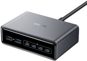 Anker Tech Anker Prime Ladegerät (200W, 6 Ports, GaN) Handy Schnellladegerät