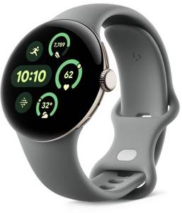 Google Pixel Watch 3 45mm Bluetooth Matte Hazel Sportarmband Hazel Android Smartwatch