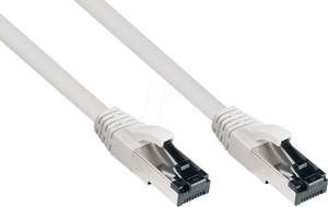 Good Connections GC 8080L-030 - Patchkabel, Cat.8.1, S/FTP, 3 m, grau 