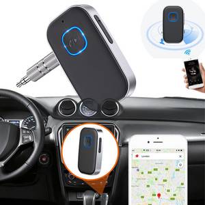 RWEUOQ Auto Bluetooth 5.0 AUX-Adapter, Freisprechen, 
