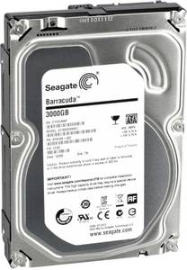 Seagate Barracuda SATA III 3TB (ST3000DM001) Desktop Festplatte