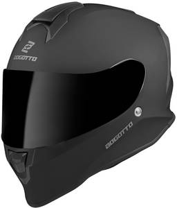 Bogotto Motowear Bogotto H151 Solid schwarz Integralhelm