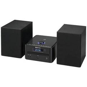 Denver MDA-270 Stereoanlage AUX, Bluetooth®, CD, DAB+, UKW, USB, Inkl. Fernbedienung, Inkl. Lautsprecherbox 2 x 5 W Schwarz 