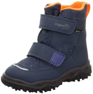 Superfit Husky blau orange 8030 Kinder-Schneestiefel