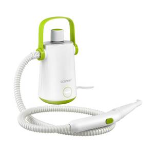 Costway Handdampfreiniger, 1000,00 W, 3 Bar, 3min Aufheizzeit, 10 Zubehör 