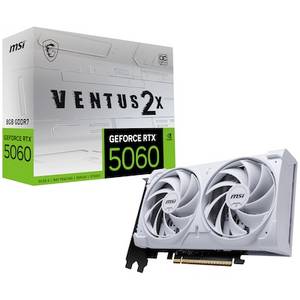 Msi GeForce RTX 5060 8G VENTUS 2X OC White 8GB GDDR7 Grafikkarte HDMI/DP 