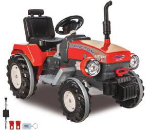 Jamara Ride-on Traktor Power Drag rot 12V Kinderelektroquad