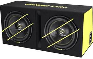 Ground Zero 2.12SPL Gehäuse-Subwoofer