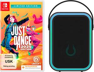 Ubisoft Just Dance 2025 Limited Edition + Bluetooth Concert Lautsprecher Nintendo Switch 