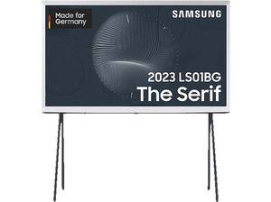  SAMSUNG GQ55LS01BGU The Serif QLED TV (Flat, 55 Zoll / 138 cm, UHD 4K, SMART TV, Tizen) 