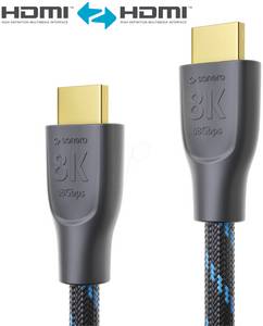 Sonero SON PHC111-030 - Premium High Speed HDMI Kabel, textil, 8K, 3,0 m 