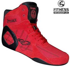 Otomix NINJA WARRIOR Fitness Bodybuilding MMA Box Kampfsport Schuh rot Boxschuhe