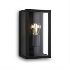 Briloner Außenleuchte »LUANDA«, BxL: 14 x 26 cm, 12 W, Metall/Glas - schwarz 