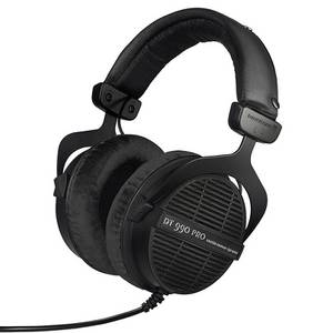 Beyerdynamic 43000219 DT 990 PRO 250 OHM Black Limited Edition - für offenes Studio Kopfhörer 