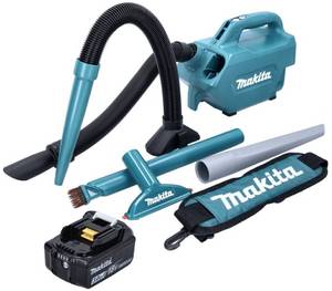 Makita DCL184F1  + 1x Akku 3Ah - ohne Ladegerät Akku-Staubsauger