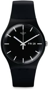 Swatch Mono Black Again Analoguhr