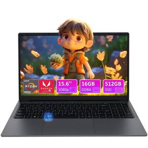 Auusda Laptop 15,6 Zoll FHD IPS 