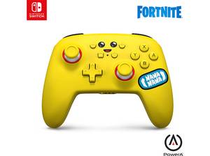  POWERA FORTNITE Peely verbesserter kabelloser Controller Gelb für Nintendo Switch, Switch Lite, OLED 