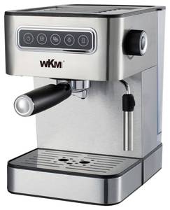 WKM Espressomaschine ESP-850 stahlfarbig Edelstahl B/H/T: ca. 20x29,7x28,3 cm 