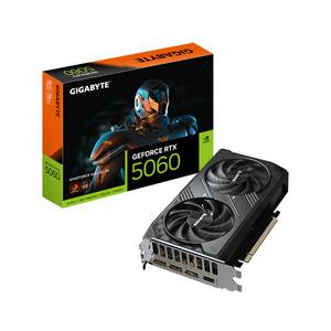 Gigabyte KOMP.  GeForce RTX 5060 Windforce MAX OC 8G - 8GB GDDR7, HDMI, 3x DP 