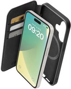 Sbs Wallet Mag für iPhone 16 schwarz 