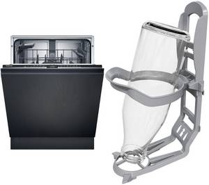 Siemens SN63EXEUAE Vollintegrierbarer 60 cm Geschirrspüler bestehend aus SN63EX02AE + SZ36BH00 / B 