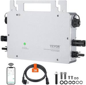 VEVOR Solar-Grid-Tie GT-800 Mikro-Wechselrichter IP67 800W Micro-Wechselrichter