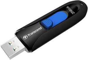 Transcend JetFlash 790 256GB black USB-3.0-Stick